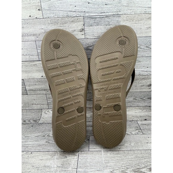 FitFlop iQushion Ergonomic Flip Flops Tan Brown‎ Men Size 13 US 47 EU 12 UK main image 7